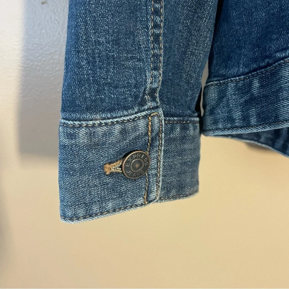 Express women’s XS denim jacket - Picture 10 of 11